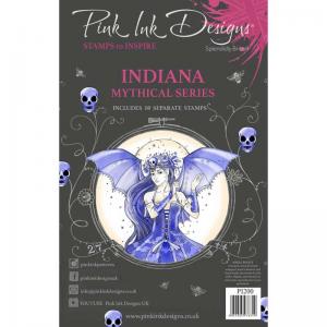 Pink Ink Designs Clear Stamp Set - Indiana [PI200]
