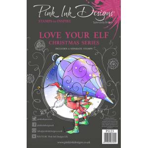 Pink Ink Designs Clear Stamp Set - Love Your Elf [PI123]