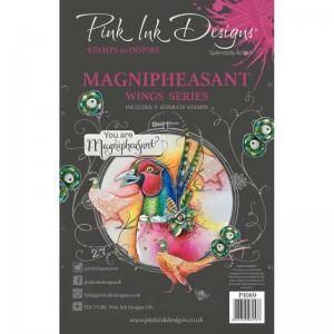 Pink Ink Designs Clear Stamp Set - Magnipheasant [PI089]