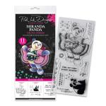 Pink Ink Designs Clear Stamp Set - Miranda Panda [07-0009-PI]