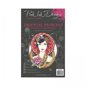 Pink Ink Designs Clear Stamp Set - Oriental Princess [PI105]