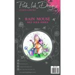 Pink Ink Designs Clear Stamp Set - Rain Mouse [PI135]