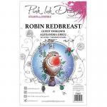 Pink Ink Designs Clear Stamp Set - Robin Redbreast [PI083]