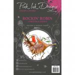 Pink Ink Designs Clear Stamp Set - Rockin' Robin [PI179]