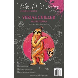 Pink Ink Designs Clear Stamp Set - Serial Chiller [PI253]