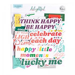PinkFresh Studio Delightful Collection Title Ephemera [159322]