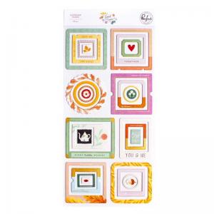 PinkFresh Studio Good Times Collection Chipboard Frames [167222]