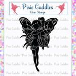 Pixie Cuddles Clear Stamp - Cozylily [PCS-1004]