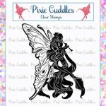 Pixie Cuddles Clear Stamp - Lillypetal [PCS-1001]