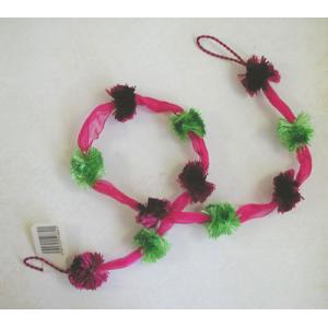 Pomponnette Tassel - 073 Fuchsia/Lime