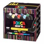 POSCA MOP'R Paint Markers PCM-22 - Set Of 8 Classic Colors