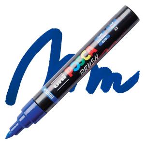 POSCA Paint Pen Brush Tip PC-5BR - Blue [33]