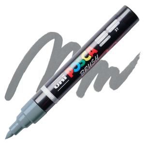POSCA Paint Pen Brush Tip PC-5BR - Grey [37]