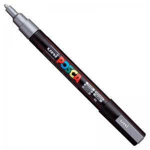 POSCA Paint Pen Fine PC-3M - Silver