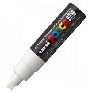 POSCA Paint Pen Broad PC-8K - White