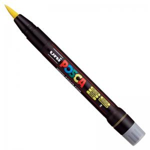 POSCA Paint Pen Brush PCF-350 - Yellow