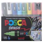 POSCA Paint Pens Brush Tip PC-5BR -  Set Of 16 [PX311902000]