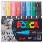 POSCA Paint Pens PC-1M - Set Of 8 Basic [PXPC1M8SET]