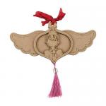 Prima / Julie Nutting Etched Wood Ornament - Coco