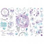 Prima Aquarelle Dreams Collection - Rub On Transfers [659448]