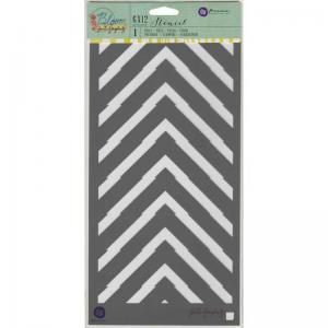 Prima 6" x 12" Bloom Stencil - Ricket [980405]