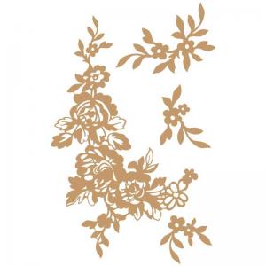 Prima Decorative Chipboard - Beautiful Fleur [647377]