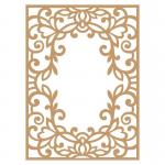 Prima Decorative Chipboard - Vine Frame [647353]