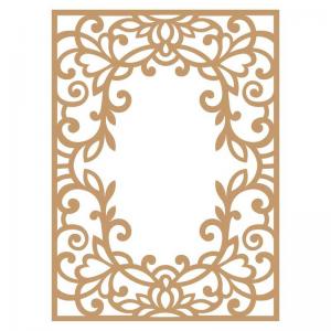 Prima Decorative Chipboard - Vine Frame [647353]
