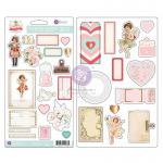 Prima Love Notes Collection - Chipboard Stickers [999384]