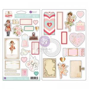Prima Love Notes Collection - Chipboard Stickers [999384]