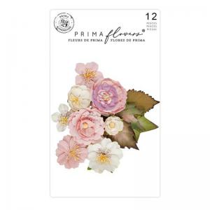 Prima Love Notes Collection - Paper Flowers - Silly Love Notes [663179]