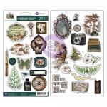 Prima Nature Academia Collection - Chipboard Stickers [664756]