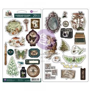 Prima Nature Academia Collection - Chipboard Stickers [664756]