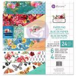 Prima Painted Floral Collection - 12" x 12" Paper Pad [656249]