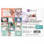 Prima Painted Floral Collection - Journaling Notecards - 6" x 4" [656294]