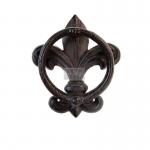 Prima Re-Design Cast Iron Door Knocker - Fleur De Lis [640873]