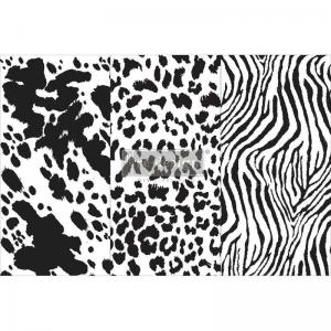 Prima Re-Design Décor Transfers - Animal Patterns [656690]