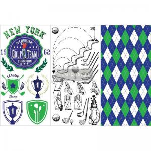 Prima Re-Design Décor Transfers - Golf [656713]