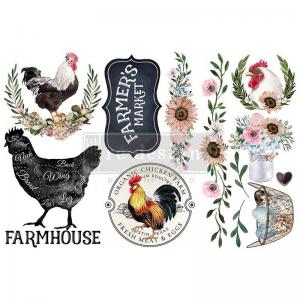 Prima Re-Design Décor Transfers - Morning Farmhouse [653415]