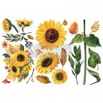 Prima Re-Design Décor Transfers - Sunflower Afternoon [653491] - ON SALE!