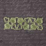 Prima Relics & Artifacts Dresden Paper Trim - Gold Crowns [942588]