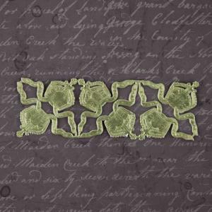 Prima Relics & Artifacts Dresden Paper Trim - Gold Crowns [942588]