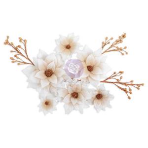 Prima Twinkle Treats Collection - Paper Flowers - Twinkle Poinsettias [680343]