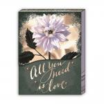Punch Studio Pocket Notepad - All You Need Is Love [43906]