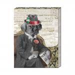 Punch Studio Pocket Notepad - Handsome Dog [45976]