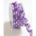 3/8" Solid/Woven Wired Ribbon (3 Yards) - [QG05] Lavender/Pink