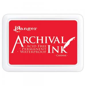 Archival Ink Pad - Cayenne