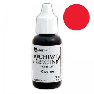 Archival Ink Reinker - Cayenne