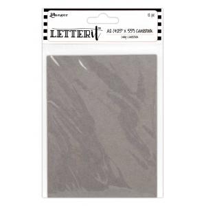 Ranger Letter It Cardstock - Grey [LES59363]
