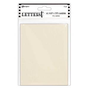 Ranger Letter It Cardstock - Ivory [LES59349]